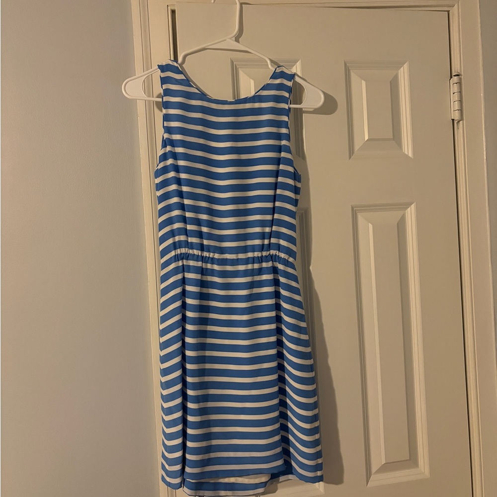 J. crew Striped Tank Dress